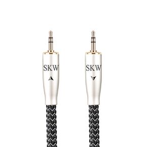 SKW High End WG Series 3.5MM to 3.5MM Cable Male to Male Aux Stereo Cord 5ft/1.5M