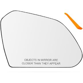 87611-C2000 Passenger Side Heated Mirror Glass for Hyundai Sonata 2015 2016 2017 2018 2019, Replace 87611C2000