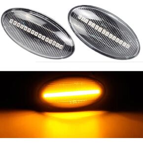 Hacreyatu Dynamic LED Side Marker Turn Signal Lights Indicator For Suzuki Swift Jimmy Vitara SX4 XL7 Splash lgnis APV Alto Grand Vitara