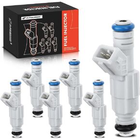 A-Premium Fuel Injectors Compatible with Ford Explorer 1999 2000, Ranger 1998 1999 2000 & Mazda B4000 1998 1999 2000 2001, V6 4.0L, Gas, Replace# 0280155962