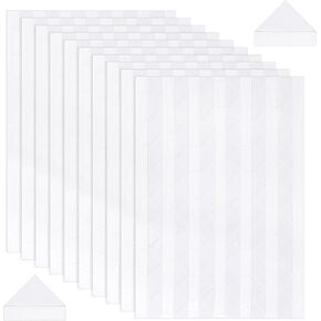 Photo Corner Sticker 2040 Pcs 20 Sheets Transparent Photo Corners Sticker Self-Adhesive Photo Corners for DIY Scrapbooking, Memory Books and Picture Album(Clear)