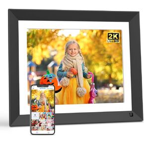 11-inch Digital-Photo-Frame WiFi Digital-Picture-Frame - 2K IPS 2176 * 1600 Smart Frame with 32GB Storage, Motion Sensor, Share Photos Videos Via App Email, Free Unlimited Cloud Storage, Gifts For Mom