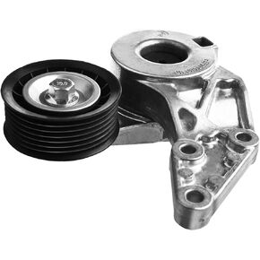 A-Premium Belt Tensioner Assembly with Pulley Compatible with Volkswagen Jetta 2002-2004, Golf 2003-2005 2.8L & Audi TT Quattro 2004-2006 3.2L, Petrol, Replace# 999163A, 022145299D