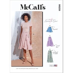 McCall's Misses Skirt/Pants Sewing Pattern Kit, Multicolor