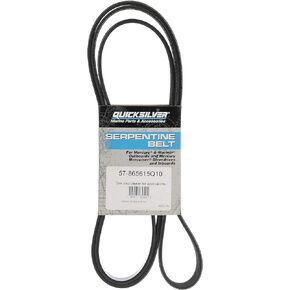 Quicksilver 865615Q10 Serpentine Belt -2,195 mm Long for MerCruiser 2001 and Newer MIE Engines with Closed Cooling and 4.25-inch Idler Pulley