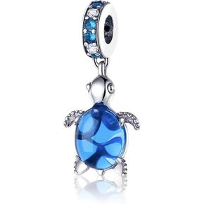 925 Sterling Silver Roses Forever Love Stethoscope & Heartbeat Nurse Padlock Turtle Charms Bracelet Necklace Heart Clip Beads Jewellery Gift for Women Girls at Valentine's Day Mother's Day