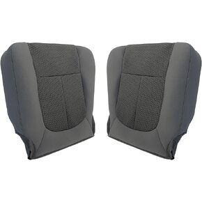 AUTOKAY Driver & Passenger Bottom Cloth Cover for Ford F250 F350 F450 F550 2011-2016, Gray