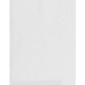 Plymor 14" x 18" (Case of 1,000), 2 Mil Flat Open Clear Plastic Poly Bags