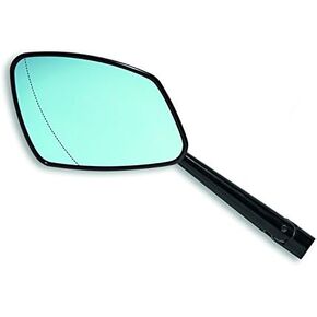 Ducati by Rizoma Billet Aluminum Mirror - Left Side - Black