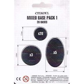 Games Workshop 99079999004 Citadel Mixed Base Tabletop and Miniature Gaming