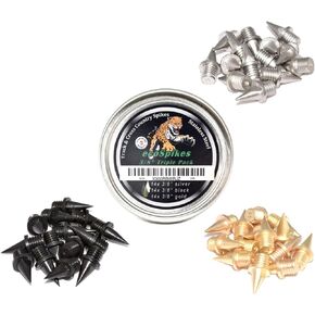 TRIPLE PACK - 3/8 inch Steel Track and Cross Country Spikes