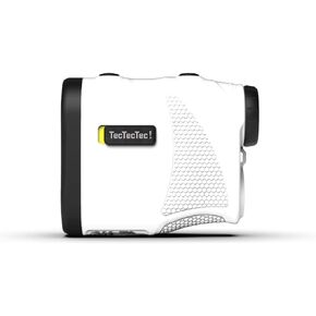 TecTecTec KLYR Golf Rangefinder with Slope, Belt Clip, Magnetic Holder. Laser Range Finder with 2022 Optics, high end case, Golf Ball Marker with Magnet.