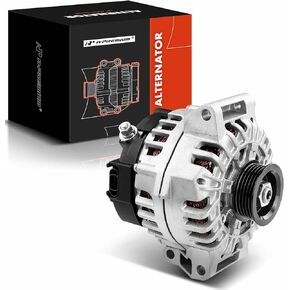 A-Premium Alternator Compatible with Pontiac G6 2008 2009 2010 L4 2.4L, 12V 125A CW 5-Groove Pulley, Replace# TG13S031, 2605312