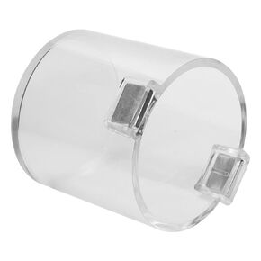 Waterproof Dustproof Push Button Switch Magnetic Cover Round Emergency Stop Push Button Switch Protective Cover Transparent Shell Emergency Stop Protection Cover 45mm 1.8in Inner Diameter