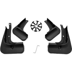 Mud Flaps Kit for 2021 2022 Volkswagen VW ID.6 ID6X ID6 Mud Flap Splash Guard Accessories Front and Rear 4pcs Set