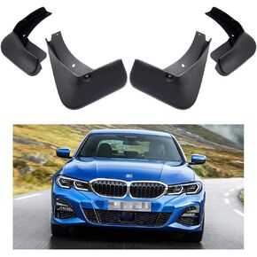 Car Mudguard Fender Mud Flaps Splash Guards Compatible with BMW 3-Series 330i / 330i xDrive / M340i / M340i xDrive 2019 2020 2021 2022 2023 2024