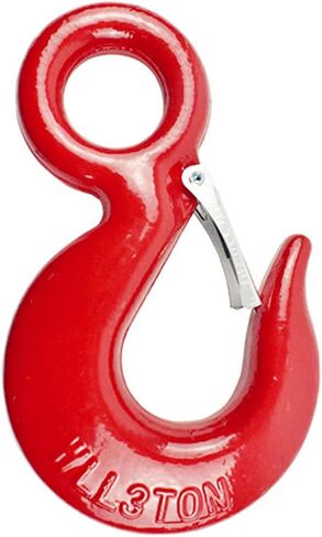 3 طن رفع هوك تزوير هوك خطاف العين مع مزلاج قفل سلسلة هوك حبال هوك 5/8 "خطاف عين زلة هوك مع مزلاج (3T) in Kuwait
