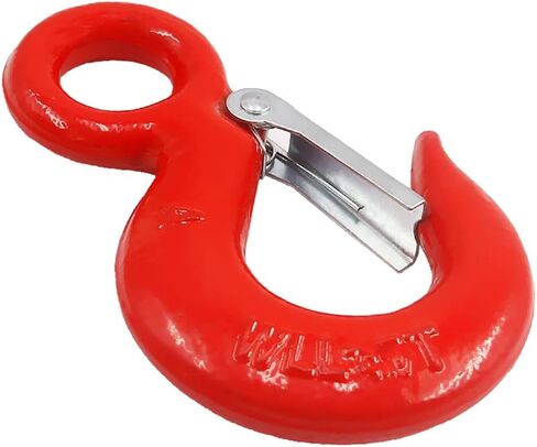 3 طن رفع هوك تزوير هوك خطاف العين مع مزلاج قفل سلسلة هوك حبال هوك 5/8 "خطاف عين زلة هوك مع مزلاج (3T) in Kuwait