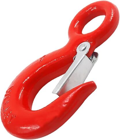 3 طن رفع هوك تزوير هوك خطاف العين مع مزلاج قفل سلسلة هوك حبال هوك 5/8 "خطاف عين زلة هوك مع مزلاج (3T) in Kuwait