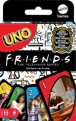 Mattel Games UNO Friends Card Game, Family, Adult and Party Game Night, 2 to 6 Players, Collectibles Inspired by The TV Series in Saudi Arabia