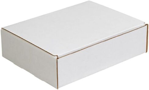 Aviditi M1183 Corrugated Literature Mailer, 11-1/8" Length x 8-3/4" Width x 3" Height, Oyster White (Bundle of 50) in Saudi Arabia