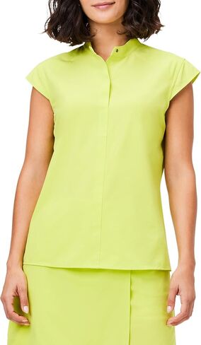 NIC+ZOE Women's Tech Stretch Snap Neck Tank in Saudi Arabia