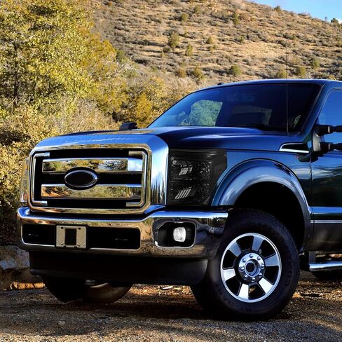 استبدال المصابيح الأمامية من الكروم PM PERFORMOTOR متوافق مع 11-16 Ford F-250 / F-350 / F-450 / F-550 Super Duty، PMHL-FSUP-1116-OH-CC in Kuwait