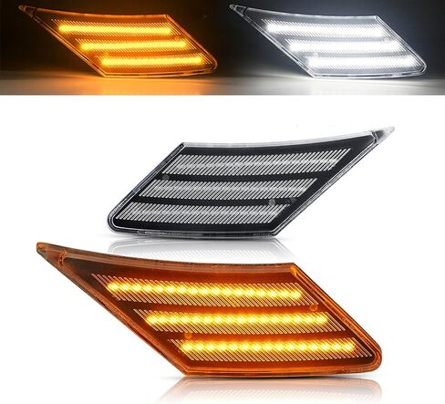 LED Side Marker Compatible with BRZ FR-S FT86 2013-2019 Amber Running Light ( NOT Turn Signal) Driver & Passenger Side, Clear Lens in Saudi Arabia