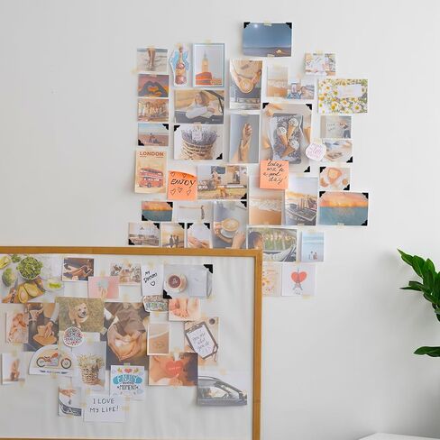 12 Sheets 288 Count Photo Corners Self Adhesive,Photo Corners For Scrapbooking Black Photo Corners Stickers Acid Free Photo Mounting Corners For Memory Books Diy Picture Album Journal in Saudi Arabia