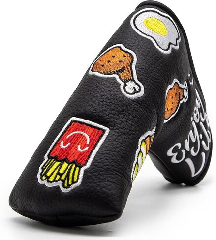 Funny Western Foods Golf Putter Head Cover, Magnetic Blade Putter Headcover fits for Scotty Cameron, Taylormade Mytp Putters in Saudi Arabia