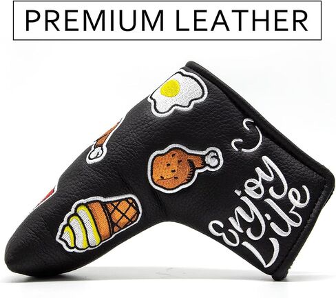 Funny Western Foods Golf Putter Head Cover, Magnetic Blade Putter Headcover fits for Scotty Cameron, Taylormade Mytp Putters in Saudi Arabia