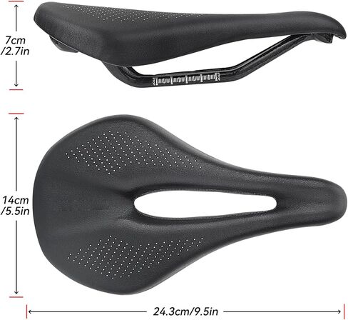 مقعد دراجة مريح من KABON خفيف الوزن 3K وسادة سرج دراجة من الكربون بالكامل مع جلد من الألياف الدقيقة المسامية لدراجة الطريق والدراجة الجبلية in Kuwait