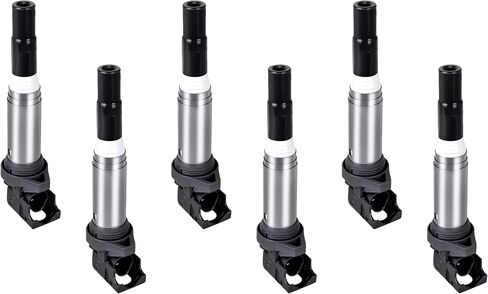 AUTOSAVER88 Ignition Coil Pack Set of 6 Compatible with BMW 328i 335i 435i 525i 528i 530i 535i 640i 740i M2 M3 M4 X1 X3 X4 X5 X6 Z4 & More L6 3.0L in Saudi Arabia