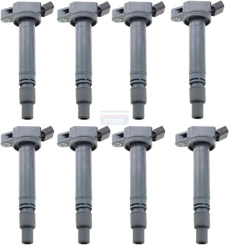 8 قطعة ITOM ملف الإشعال T1119 JLE2894 UF507 UF587 9091902256 90919-02250 9091902250 متوافق مع لكزس LS460 LS600h GX460 LX570 تويوتا لاند كروزر سيكويا تندرا 4.6 5.0 5.7 V8 in Kuwait