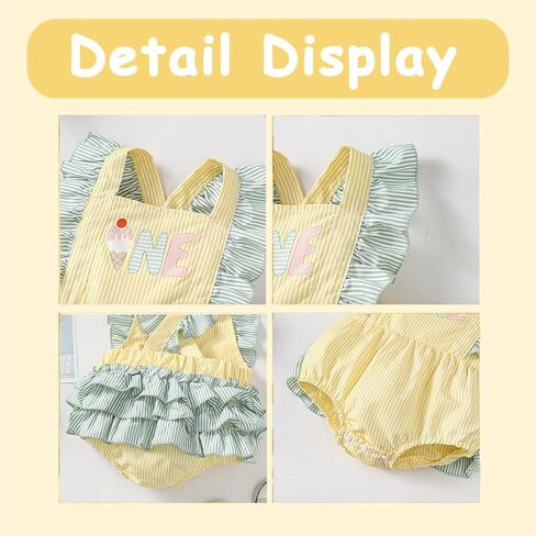 ملابس عيد الميلاد الأول للفتيات الصغيرات، ملابس عيد الميلاد الأول، بدلة عيد ميلاد الآيس كريم بعمر سنة واحدة in Kuwait