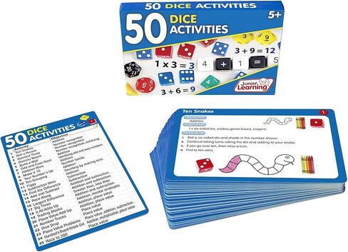Junior Learning JL340 50 Dice Activities in Saudi Arabia