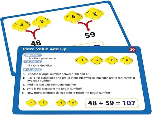 Junior Learning JL340 50 Dice Activities in Saudi Arabia