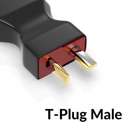 VOLANTEXRC 4PCS Plugs T Male Plug Change to XT60 Female Plug Connector Adapter No Wires RC LiPo Battery Connectors in Kuwait