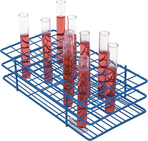 رف أنبوب اختبار SP Bel-Art Poxygrid؛ للأنابيب 13-16 مم، 108 مكان، أزرق (F18759-0001) in Kuwait