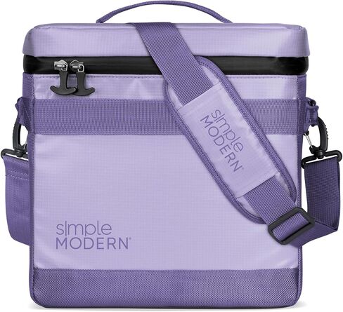 Simple Modern Day Cooler for 12 Cans | Soft Cooler Bag Insulated Ice Chest with Carrying Strap & Handle | Lunch Box for Travel, Camping, Work, Beach, Picnic, Game Day | 11 Liter | Salmon in Saudi Arabia