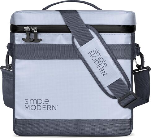Simple Modern Day Cooler for 12 Cans | Soft Cooler Bag Insulated Ice Chest with Carrying Strap & Handle | Lunch Box for Travel, Camping, Work, Beach, Picnic, Game Day | 11 Liter | Salmon in Saudi Arabia