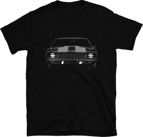 تي شيرت 1969 Z28 Classic American Muscle Chevy Camaro تي شيرت 100% قطن in Kuwait