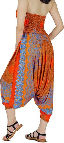 Your Cozy Harem Pants for Women Hippie Clothes Hammer Pants Jumpsuit Casual Loose Beach Sweatpants Baggy Boho Yoga Trousers in Saudi Arabia
