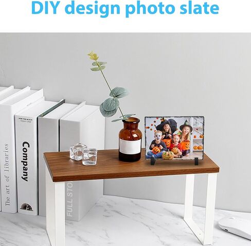 4 عبوات من ألواح التسامي مقاس 6 بوصة × 8 بوصة، لوحة صور بالتسامي، إطار صورة حجري مخصص، فراغات التسامي مع حامل عرض للديكور المنزلي الإبداعي، تذكار، سطح المكتب بنفسك in Kuwait