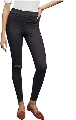 SPANX Women's Distressed Denim Skinny Pants in Saudi Arabia