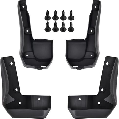 SPEEDWOW Mud Flaps,Fit for 2017-2019 Honda Civic Si (Only fit Si Model),Front and Rear 4Piece/Set（No Drilling Required） in Saudi Arabia