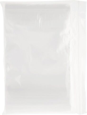 Plymor 7" x 9" (Pack of 100), 2 Mil Zipper Reclosable Plastic Bags in Saudi Arabia