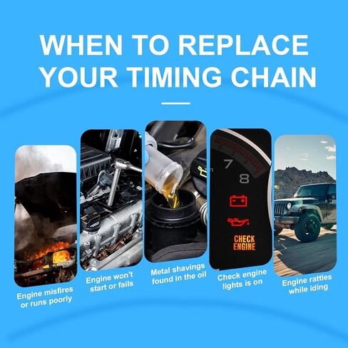 2.4 مجموعة سلسلة توقيت المحرك مع الموتر، دليل السكك الحديدية، ضرس كرنك ل 2.0L 2.2L 2.4L تشيفي بويك جي إم سي بونتياك ساب زحل لاكروس HHR ماليبو التضاريس 12680750 9-4201S in Kuwait