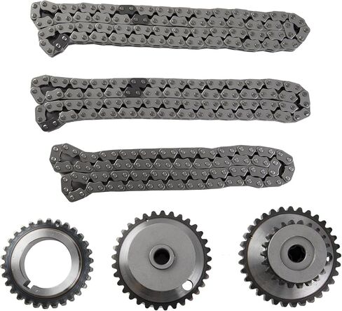 3.6 مجموعة أدوات سلسلة التوقيت لـ 2.8L 3.0L 3.6L Ch-e.vy Equinox Malibu Traverse GMC Acadia Terrain C-adillac CTS Bu-ic.k V6 9-0753S in Kuwait