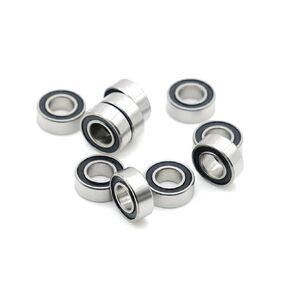 10 PCS SMR84 2RS 4x8x3 مم من الفولاذ المقاوم للصدأ تحمل ABEC-7 محمل مكافحة MR84 محمل كرة مصغرة in Kuwait